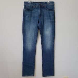 Fidelity Jeans Mens 34 Jimmy Tailored Slim Blue Straight Classic Denim